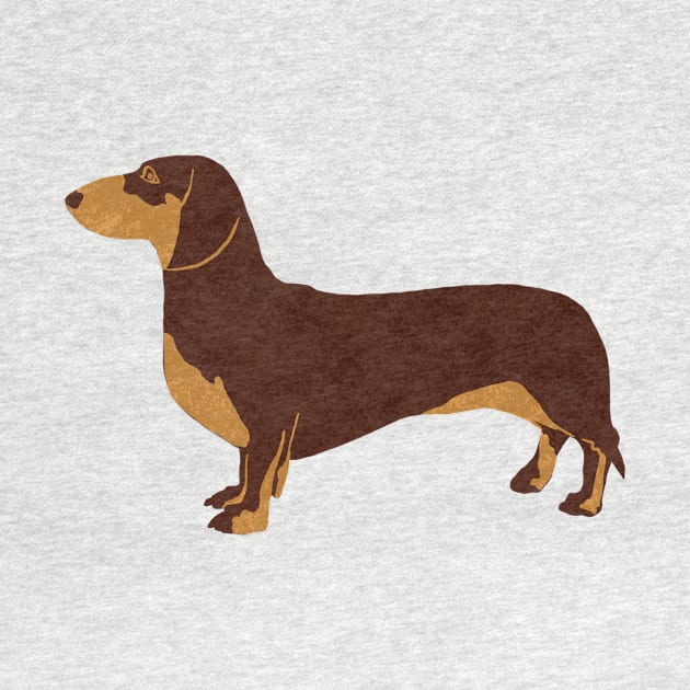 Sausage dog (Daschund) by Kimmygowland